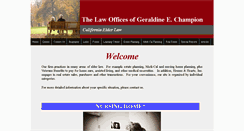 Desktop Screenshot of ca-elderlaw.com